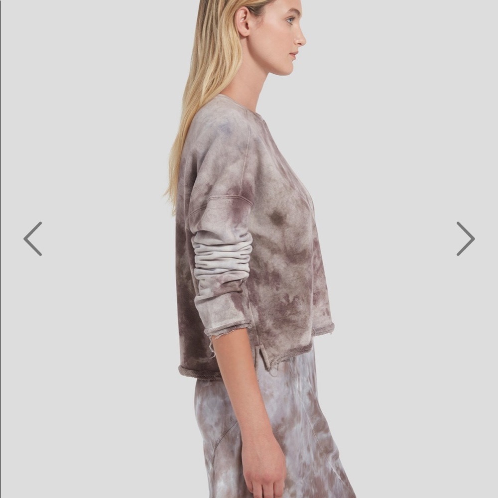 ATM TIE DYE FRENCH TERRY SWEATSHIRT - Picture 2 of 5